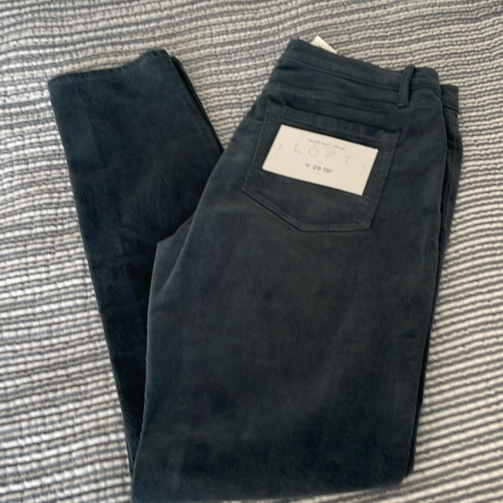 Loft Fine Wale Cords! NWT